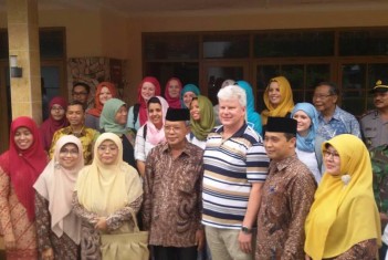 KUNJUNGAN DARI UNIVERSITY SOUTH AUSTRALIA