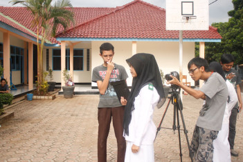 Pengambilan Gambar Paskibra