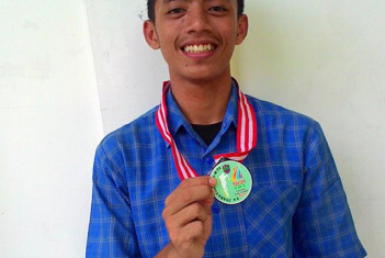 Rizaldi Amri Juara 2 Lomba Lari O2SN 2015 Se-Kab.Ciamis